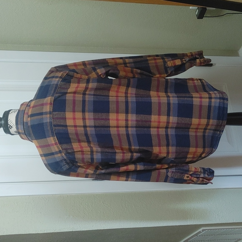 Men's Plaid Button Up - Picture 2 of 4